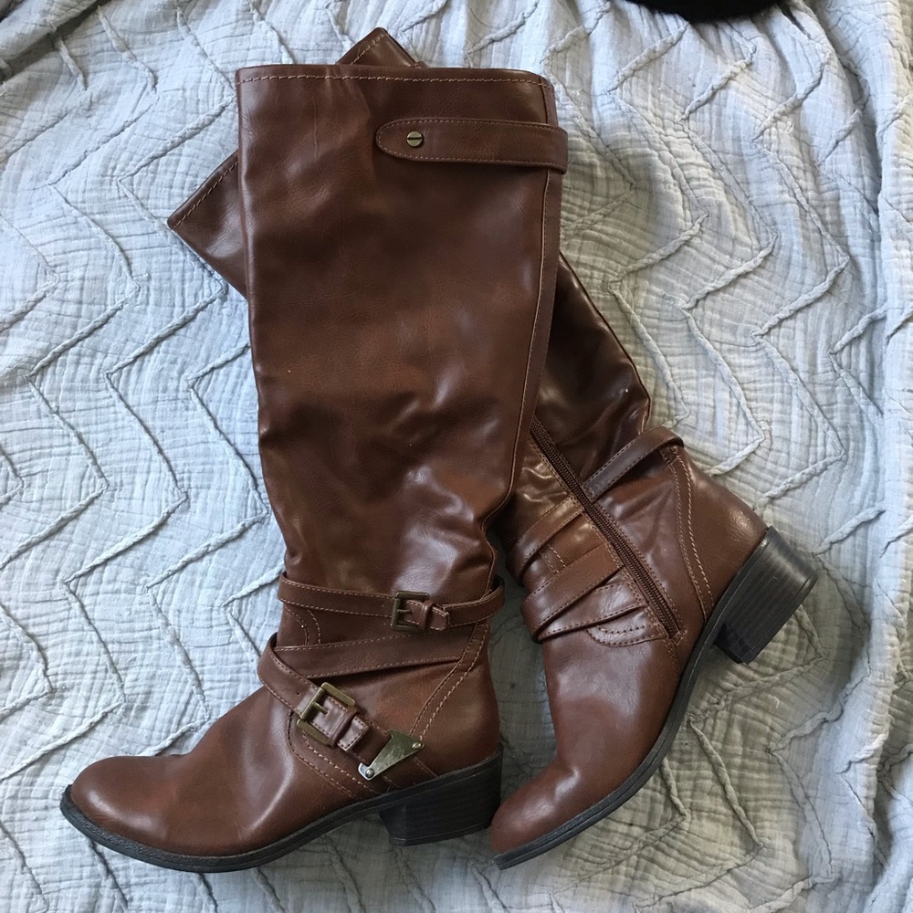 Brown Riding Boots